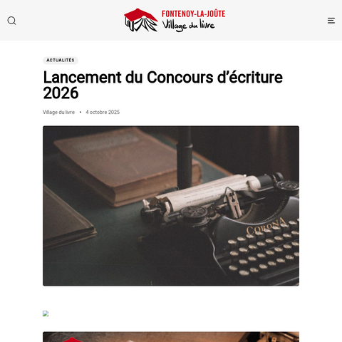 Capture d'écran du site de l'annonce