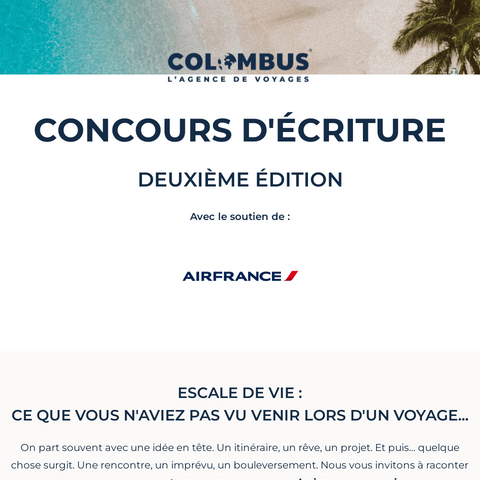 Capture d'écran du site de l'annonce