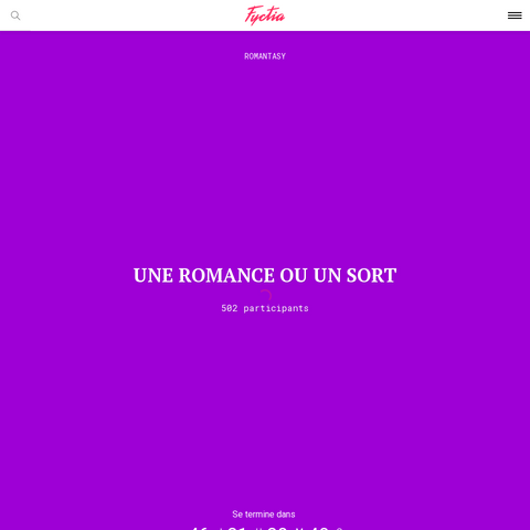 Capture d'écran du site de l'annonce