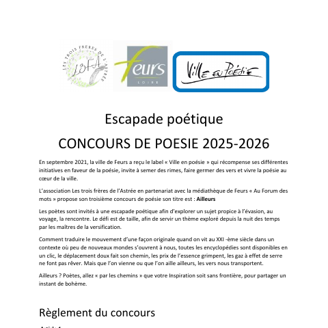 Capture d'écran du site de l'annonce