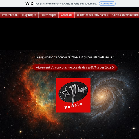 Capture d'écran du site de l'annonce
