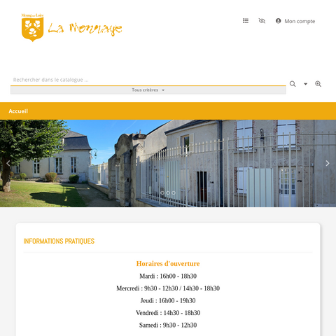 Capture d'écran du site de l'annonce