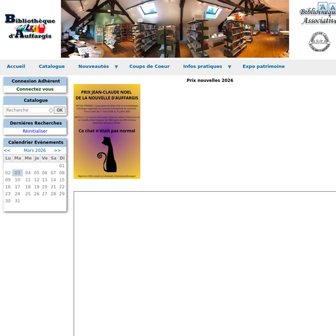 Capture d'écran du site de l'annonce
