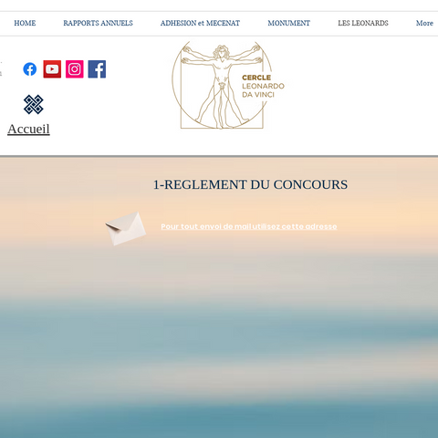 Capture d'écran du site de l'annonce