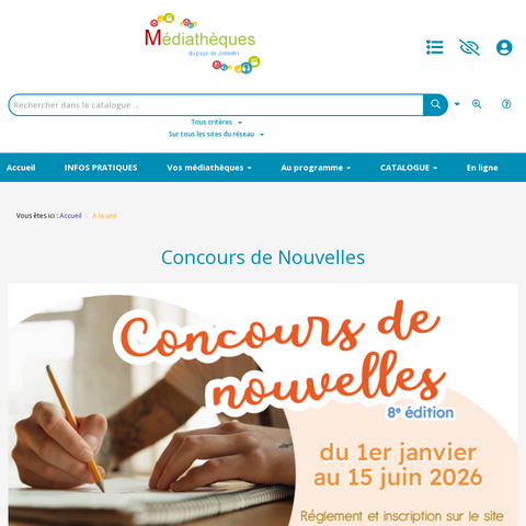 Capture d'écran du site de l'annonce