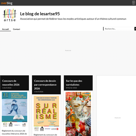Capture d'écran du site de l'annonce
