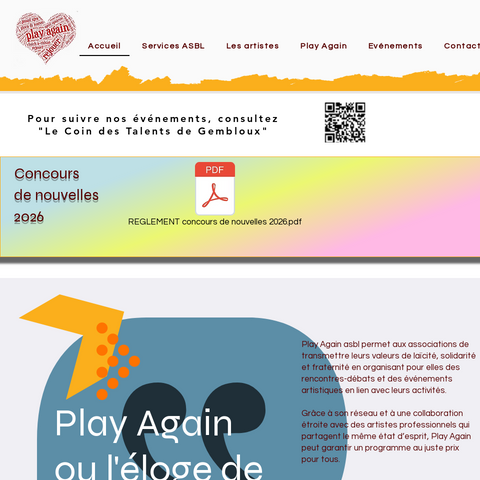 Capture d'écran du site de l'annonce