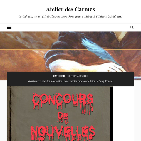 Capture d'écran du site de l'annonce